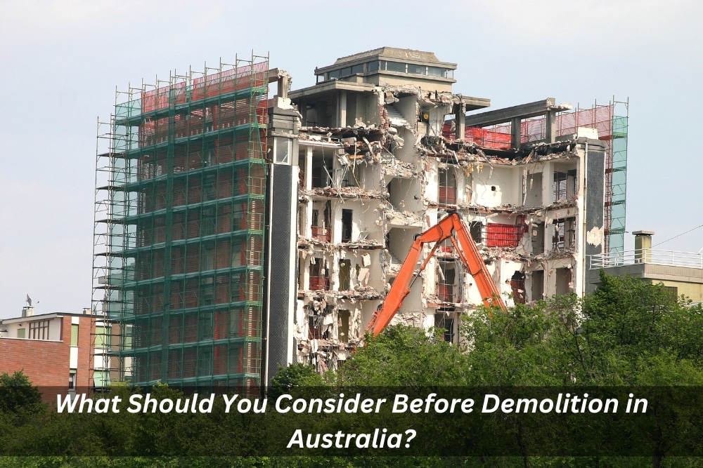 Image presents What Should You Consider Before Demolition in Australia - Commercial Building Demolition